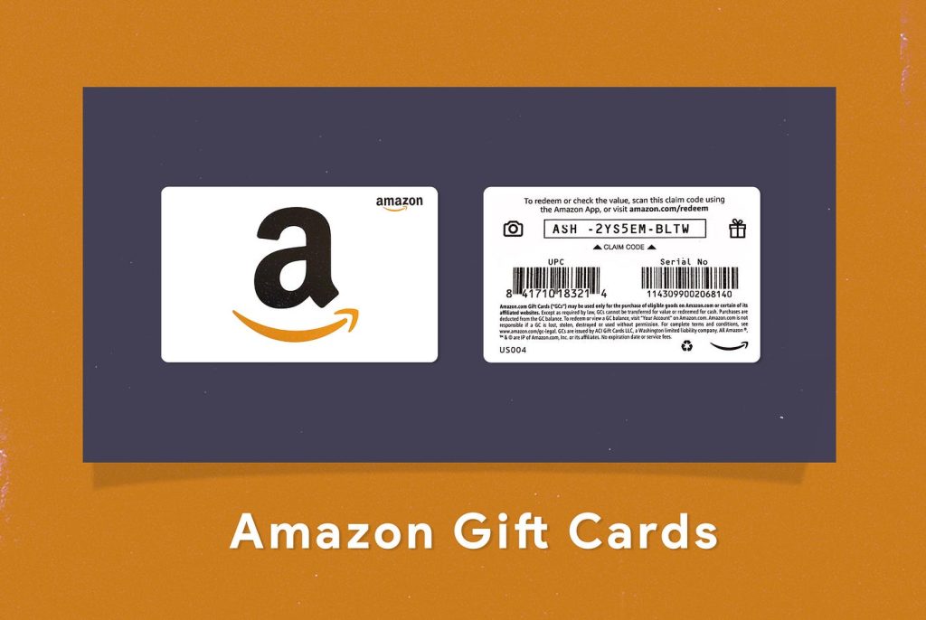 Sell Amazon Gift Cards for Crypto