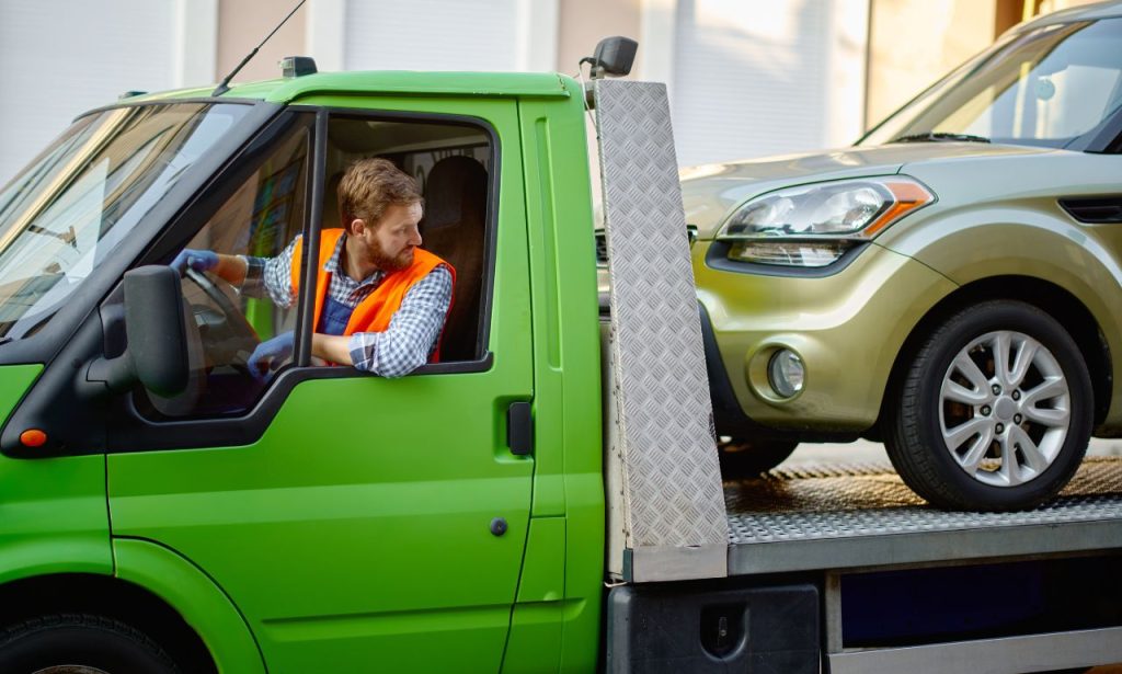 how to get your car towed to a mechanic