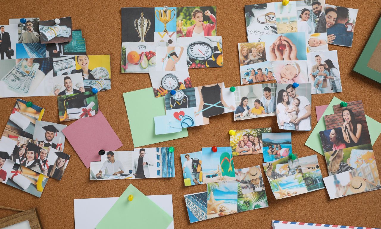 how to plan a vision board party